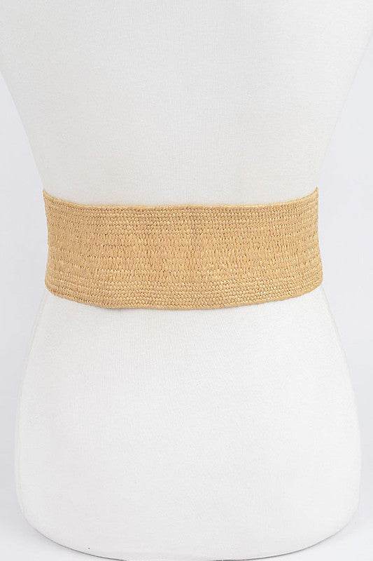Oversize Bamboo Buckle Elastic Belt - Shop Style & More | Fresh Looks, Everyday Deals & Free Shipping