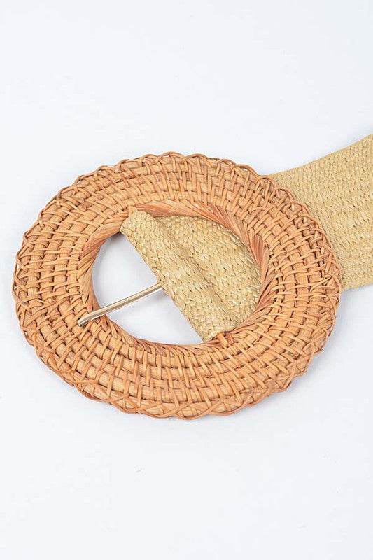 Oversize Bamboo Buckle Elastic Belt - Shop Style & More | Fresh Looks, Everyday Deals & Free Shipping