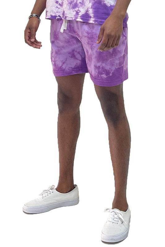 Cotton Tye Dye Sweat Shorts - Shop Style & More | Fresh Looks, Everyday Deals & Free Shipping