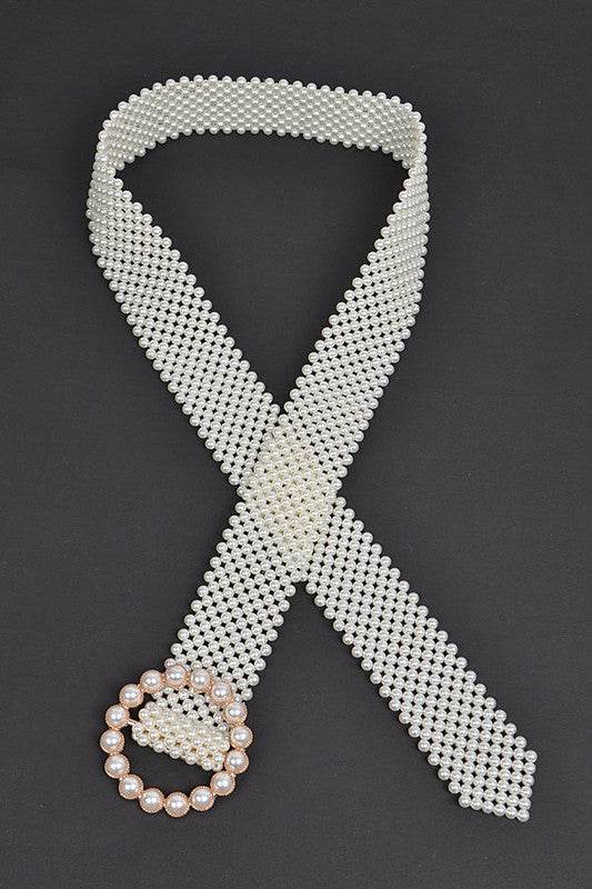 Pearl Beaded Iconic Fashion Belt - Shop Style & More | Fresh Looks, Everyday Deals & Free Shipping