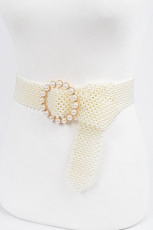 Pearl Beaded Iconic Fashion Belt - Shop Style & More | Fresh Looks, Everyday Deals & Free Shipping