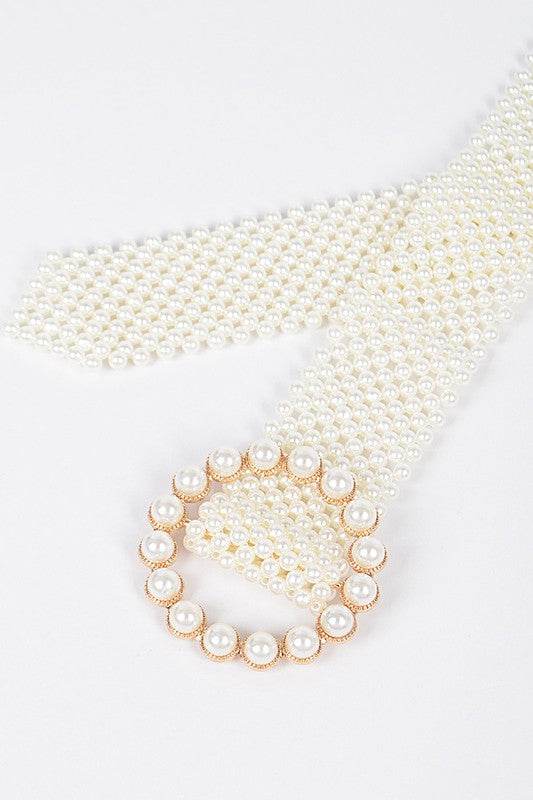 Pearl Beaded Iconic Fashion Belt - Shop Style & More | Fresh Looks, Everyday Deals & Free Shipping