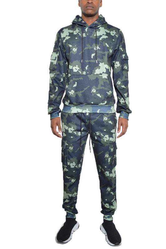 FULL CAMO HOODIE COTTON SWEAT SET - Shop Style & More | Fresh Looks, Everyday Deals & Free Shipping