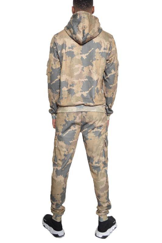 FULL CAMO HOODIE COTTON SWEAT SET - Shop Style & More | Fresh Looks, Everyday Deals & Free Shipping