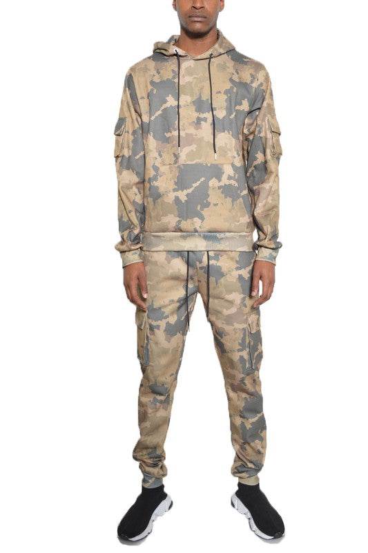 FULL CAMO HOODIE COTTON SWEAT SET - Shop Style & More | Fresh Looks, Everyday Deals & Free Shipping