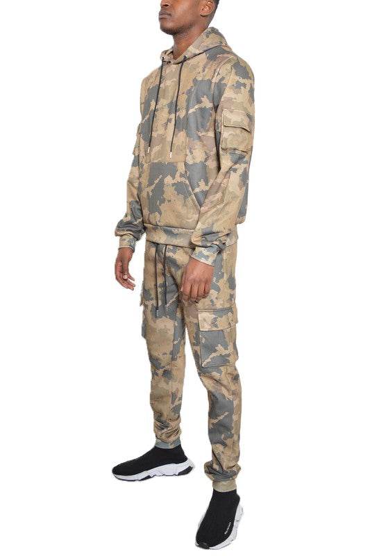FULL CAMO HOODIE COTTON SWEAT SET - Shop Style & More | Fresh Looks, Everyday Deals & Free Shipping