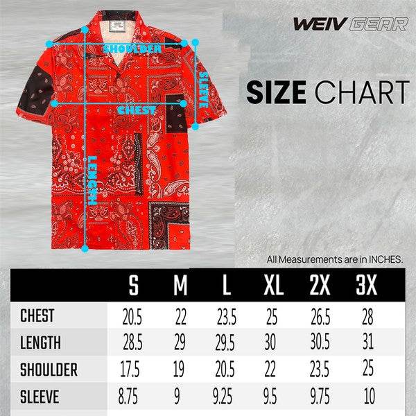 Mens Collared Print Button Down - Shop Style & More | Fresh Looks, Everyday Deals & Free Shipping