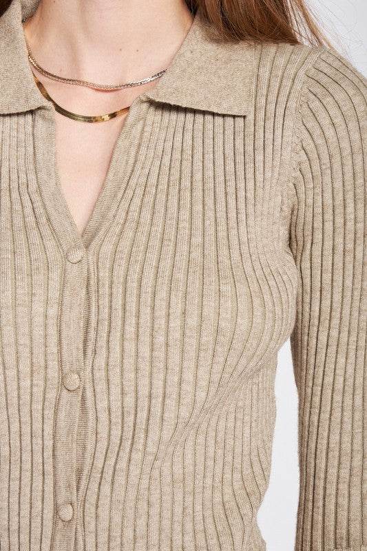 LONG SLEEVE BUTTON UP JUMPSUIT WITH SIDE CUT OUTS - Shop Style & More | Fresh Looks, Everyday Deals & Free Shipping