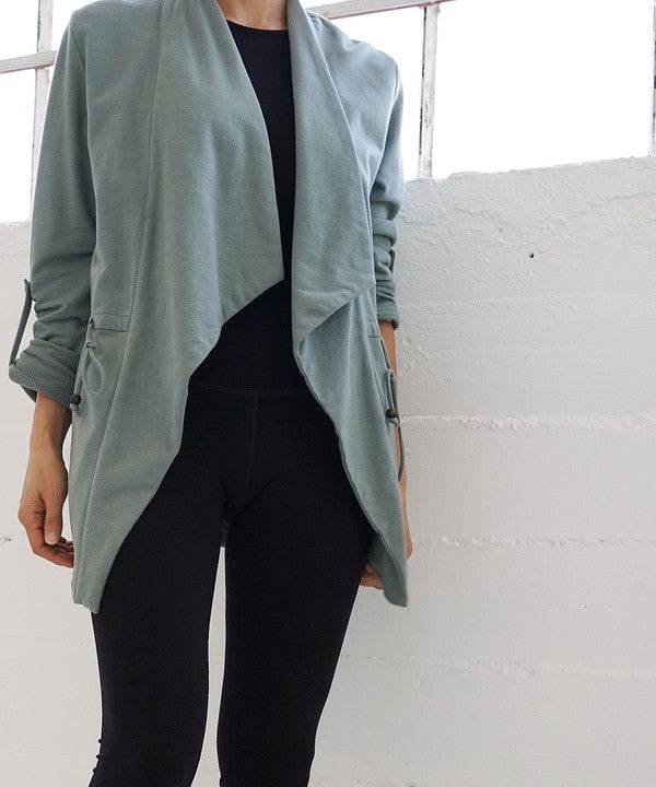 HEMP OPEN FRONT JACKET - Organic ECO Friendly - Shop Style & More | Fresh Looks, Everyday Deals & Free Shipping