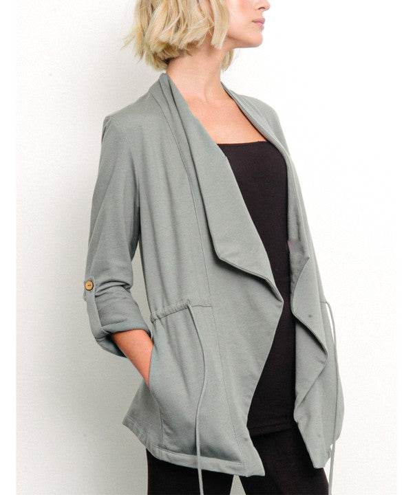 HEMP OPEN FRONT JACKET - Organic ECO Friendly - Shop Style & More | Fresh Looks, Everyday Deals & Free Shipping