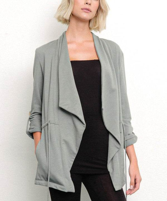 HEMP OPEN FRONT JACKET - Organic ECO Friendly - Shop Style & More | Fresh Looks, Everyday Deals & Free Shipping
