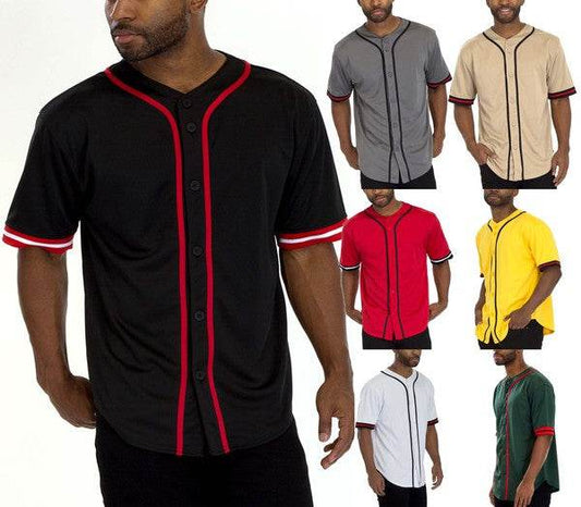 Unisex Active Sports Team Baseball Jersey - Shop Style & More | Fresh Looks, Everyday Deals & Free Shipping