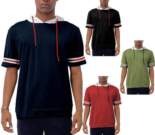 SHORT SLEEVE HOODED SHIRT - Shop Style & More | Fresh Looks, Everyday Deals & Free Shipping