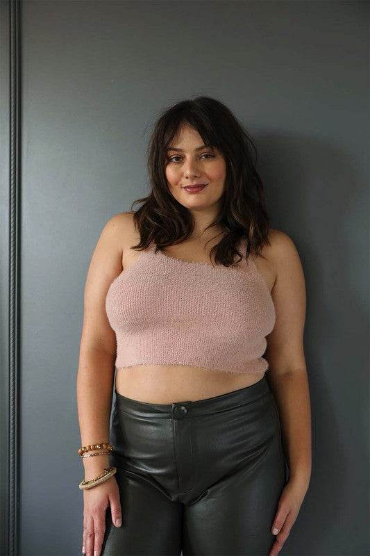 Plus Size Racerback Cozy Lounge Brami - Shop Style & More | Fresh Looks, Everyday Deals & Free Shipping