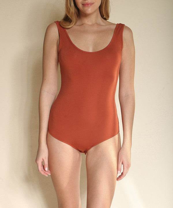 BAMBOO CLASSIC TANK BODYSUIT - Shop Style & More | Fresh Looks, Everyday Deals & Free Shipping