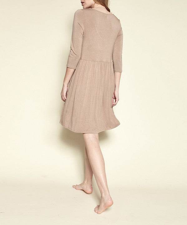 Bamboo loose fit babydoll dress - Shop Style & More | Fresh Looks, Everyday Deals & Free Shipping
