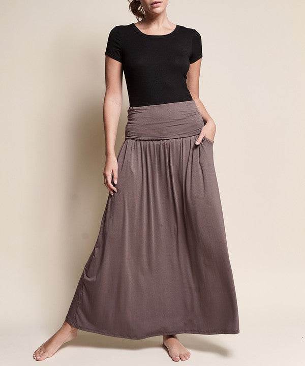 BAMBOO YOGA MAXI SKIRT - Shop Style & More | Fresh Looks, Everyday Deals & Free Shipping