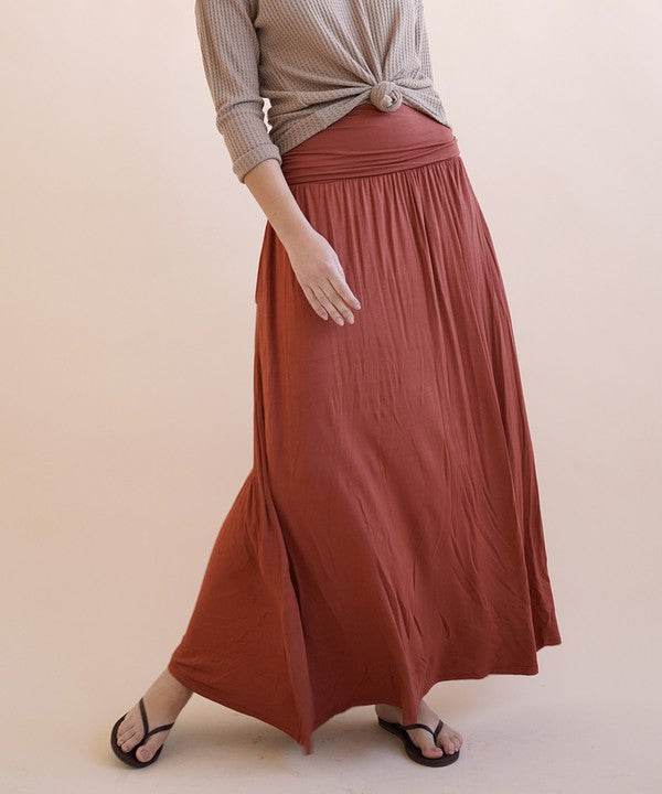 BAMBOO YOGA MAXI SKIRT - Shop Style & More | Fresh Looks, Everyday Deals & Free Shipping