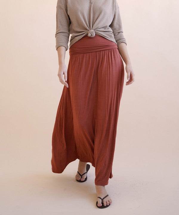 BAMBOO YOGA MAXI SKIRT - Shop Style & More | Fresh Looks, Everyday Deals & Free Shipping