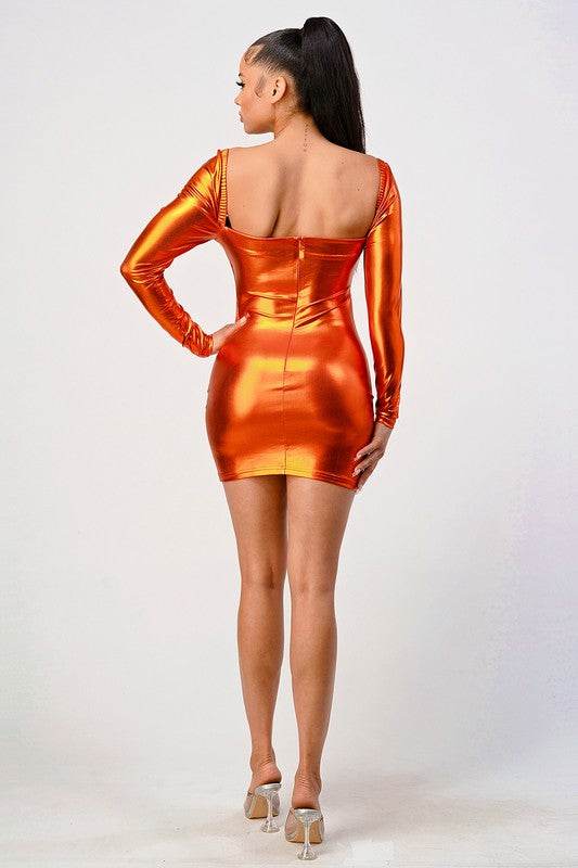 CUT OUT DETAIL FRONT MINI DRESS - Shop Style & More | Fresh Looks, Everyday Deals & Free Shipping