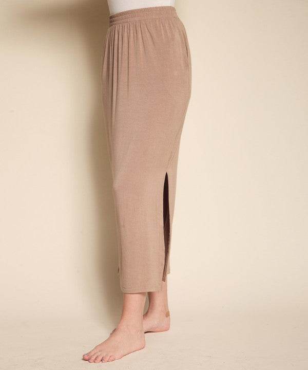 BAMBOO CASUAL LONG SKIRT WITH POCKETS - Shop Style & More | Fresh Looks, Everyday Deals & Free Shipping
