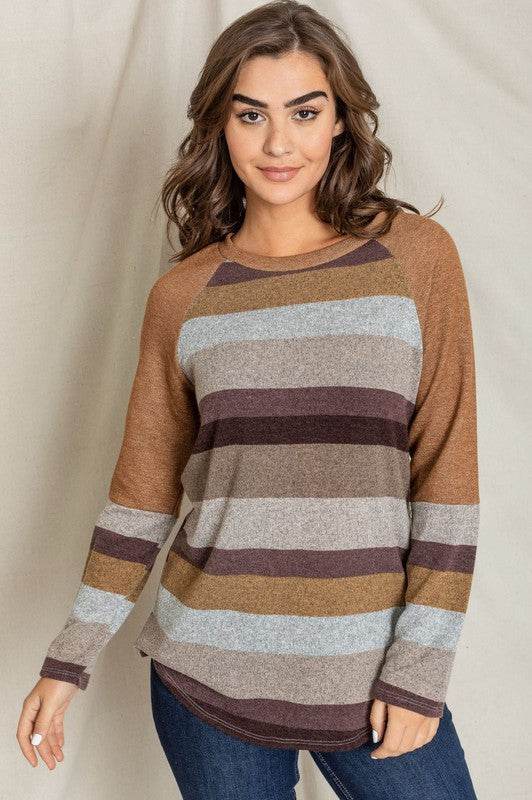Multi Stripe Tunic - Shop Style & More | Fresh Looks, Everyday Deals & Free Shipping