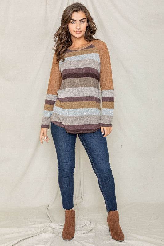 Multi Stripe Tunic - Shop Style & More | Fresh Looks, Everyday Deals & Free Shipping