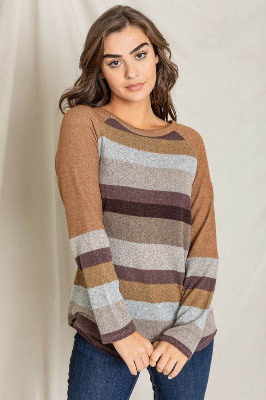 Multi Stripe Tunic - Shop Style & More | Fresh Looks, Everyday Deals & Free Shipping