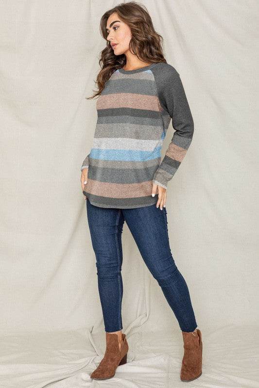 Multi Stripe Tunic - Shop Style & More | Fresh Looks, Everyday Deals & Free Shipping