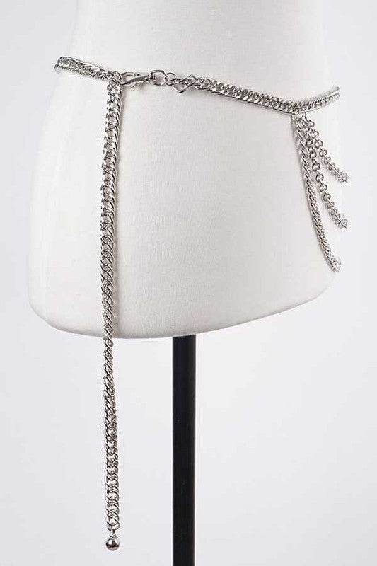 Mix Texture Layered Chain Belt - Shop Style & More | Fresh Looks, Everyday Deals & Free Shipping