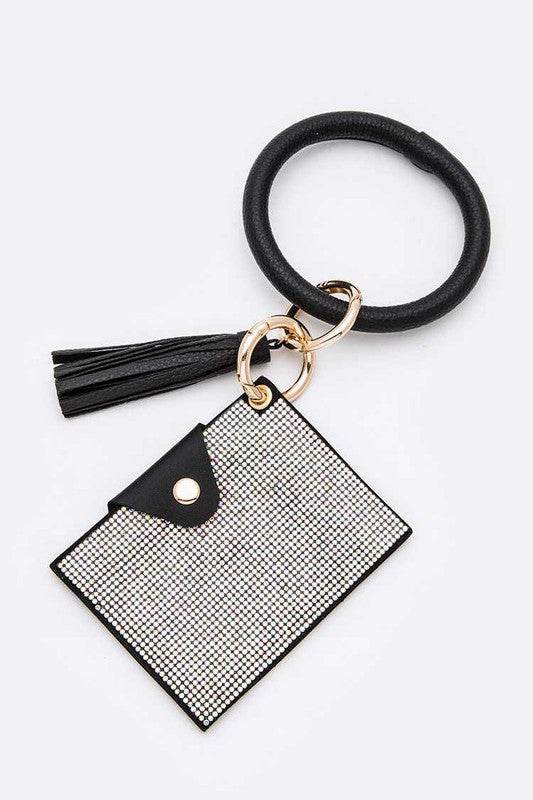Rhinestone ID Card Convertible Wallet - Shop Style & More | Fresh Looks, Everyday Deals & Free Shipping