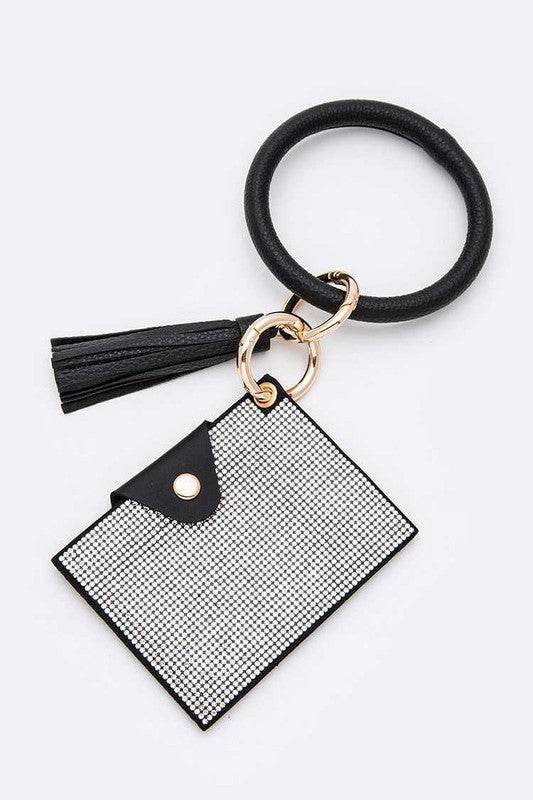 Rhinestone ID Card Convertible Wallet - Shop Style & More | Fresh Looks, Everyday Deals & Free Shipping