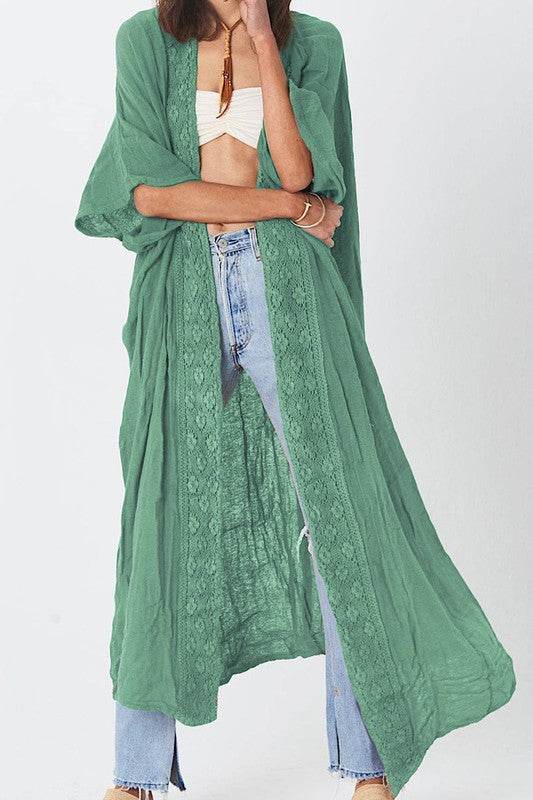 Lace duster - Shop Style & More | Fresh Looks, Everyday Deals & Free Shipping