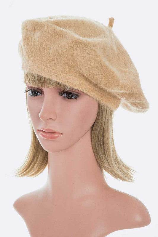 Faux Fur Fashion Beret - Shop Style & More | Fresh Looks, Everyday Deals & Free Shipping