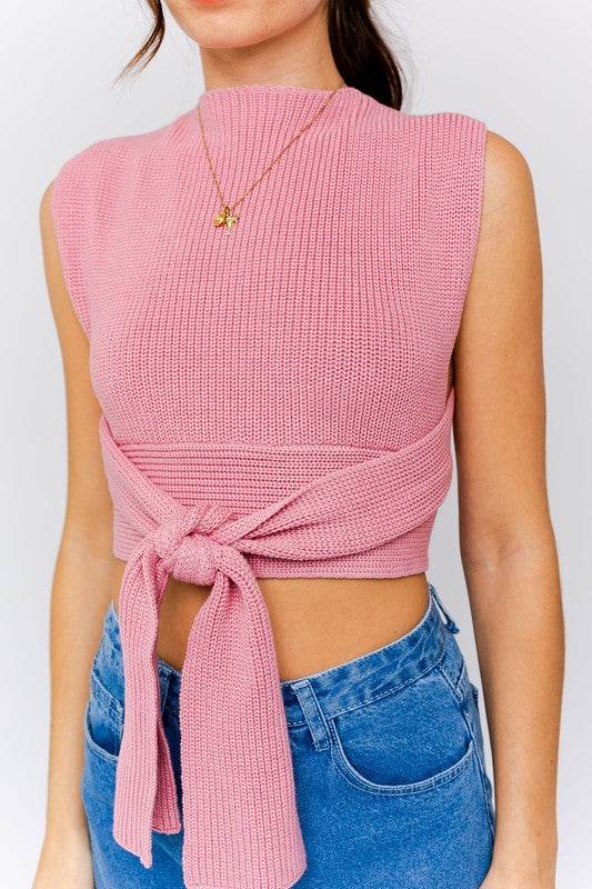 Multi-Tie/Convertible Sweater Tank - Shop Style & More | Fresh Looks, Everyday Deals & Free Shipping