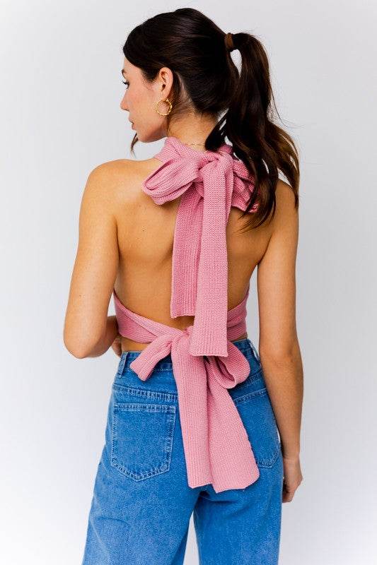 Multi-Tie/Convertible Sweater Tank - Shop Style & More | Fresh Looks, Everyday Deals & Free Shipping