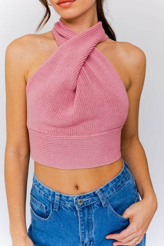 Multi-Tie/Convertible Sweater Tank - Shop Style & More | Fresh Looks, Everyday Deals & Free Shipping