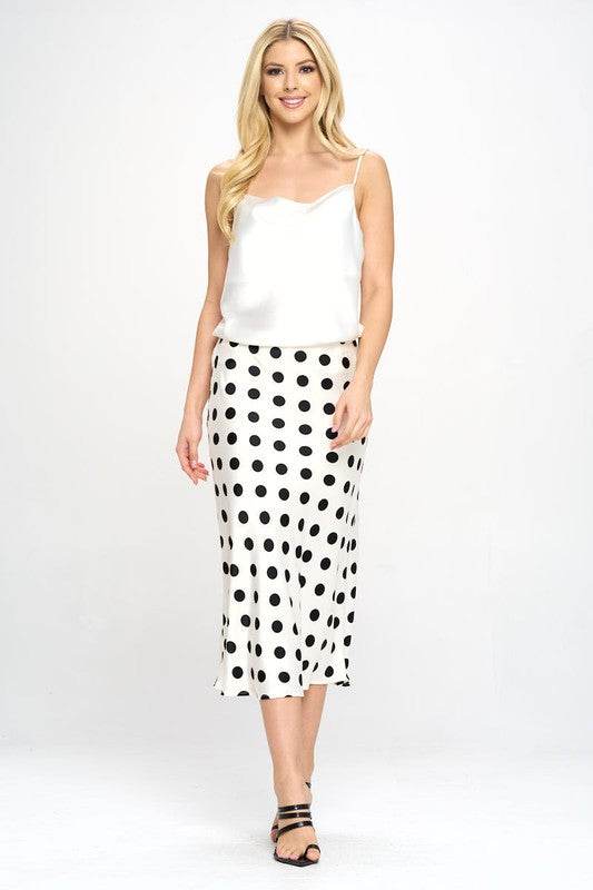 Made in USA Silky Satin Print Tank Top - Shop Style & More | Fresh Looks, Everyday Deals & Free Shipping
