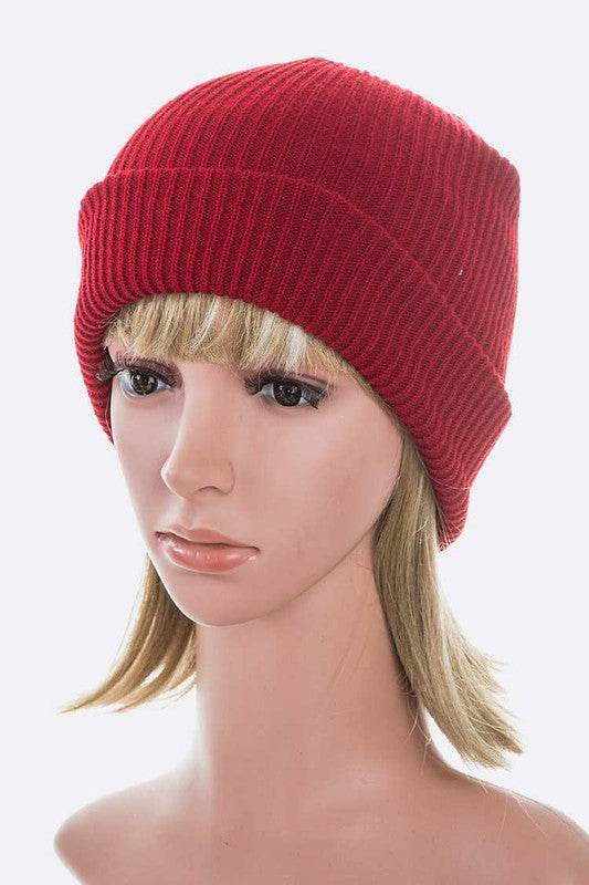 Classi Rib Cuffed Beanie - Shop Style & More | Fresh Looks, Everyday Deals & Free Shipping