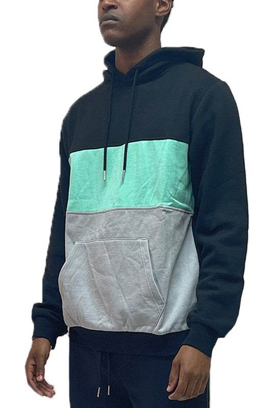 COLOR BLOCK PULLOVER HOODIE - Shop Style & More | Fresh Looks, Everyday Deals & Free Shipping