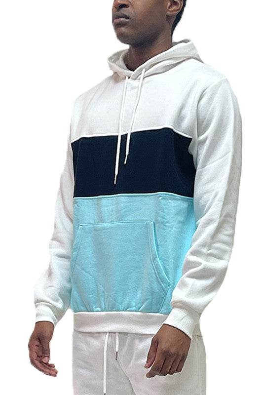 COLOR BLOCK PULLOVER HOODIE - Shop Style & More | Fresh Looks, Everyday Deals & Free Shipping