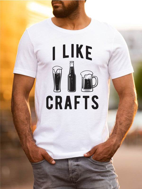 I Like Crafts Beer Crew Neck Softstyle Tee - Shop Style & More | Fresh Looks, Everyday Deals & Free Shipping