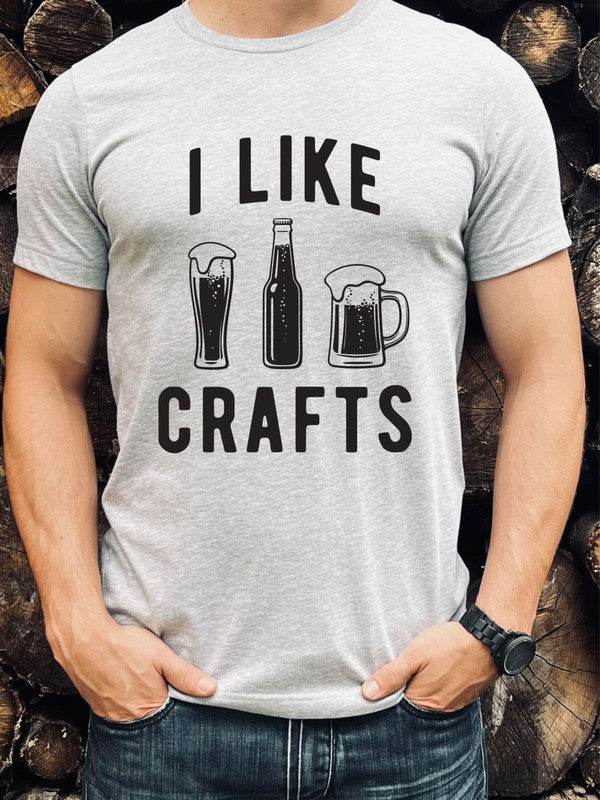 I Like Crafts Beer Crew Neck Softstyle Tee - Shop Style & More | Fresh Looks, Everyday Deals & Free Shipping