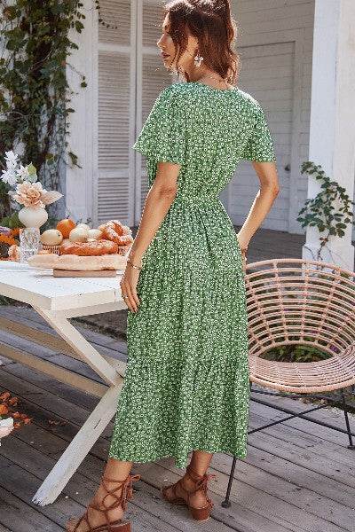 Floral Ruffle Dress - Shop Style & More | Fresh Looks, Everyday Deals & Free Shipping