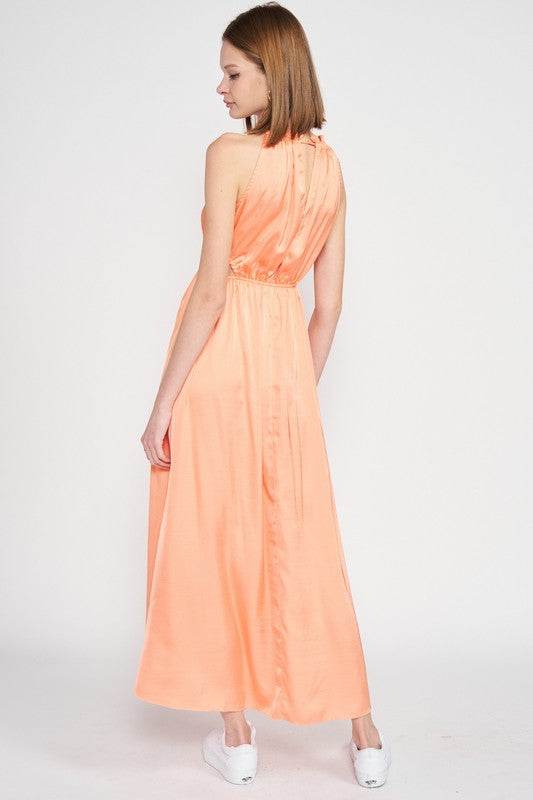 SLEEVELESS MAXI DRESS WITH CUTOUT - Shop Style & More | Fresh Looks, Everyday Deals & Free Shipping