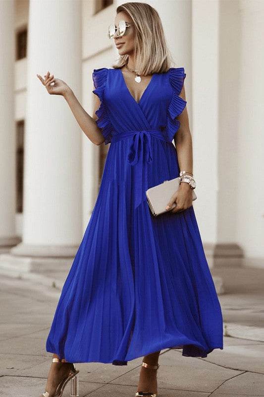 Ruffle Tie Detail Dress - Shop Style & More | Fresh Looks, Everyday Deals & Free Shipping
