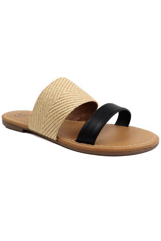 Two Band slide Sandal - Shop Style & More | Fresh Looks, Everyday Deals & Free Shipping