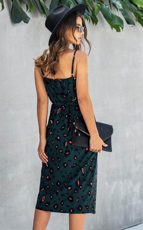 Spaghetti Strap Wrap Dress - Shop Style & More | Fresh Looks, Everyday Deals & Free Shipping