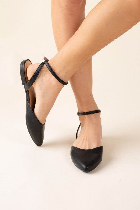 LINDEN-S Ankle Strap Flats - Shop Style & More | Fresh Looks, Everyday Deals & Free Shipping