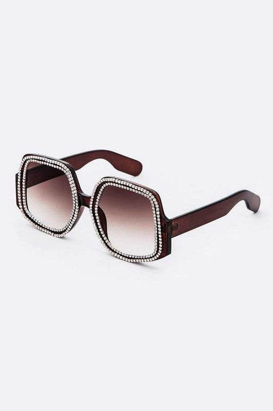 Crystal Pave Iconic Oversize Sunglassses - Shop Style & More | Fresh Looks, Everyday Deals & Free Shipping